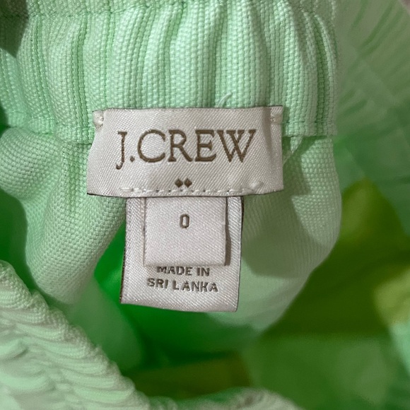 J Crew NWOT lime green shorts size 0 - Picture 5 of 7